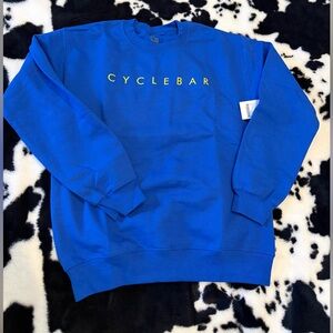 CycleBar Vibrant Blue Crewneck Sweater